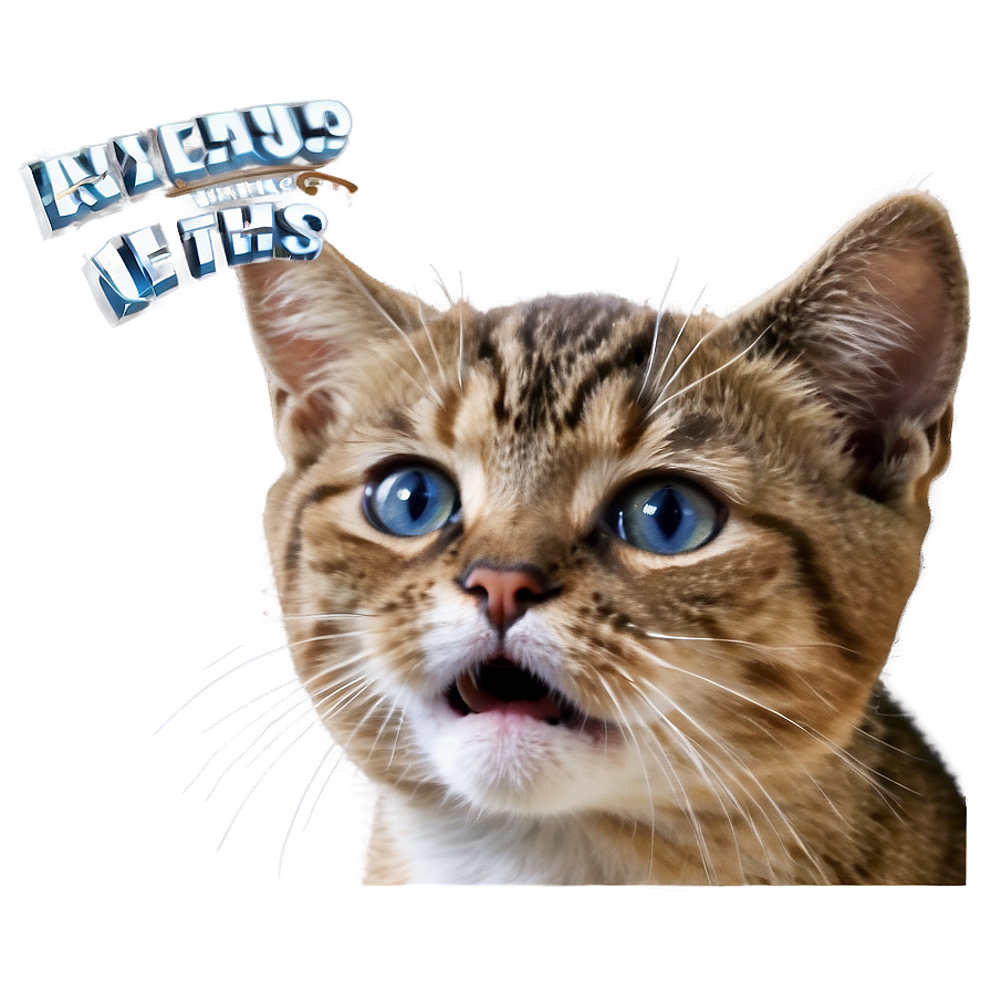 Surprised Cat Meme Png 62