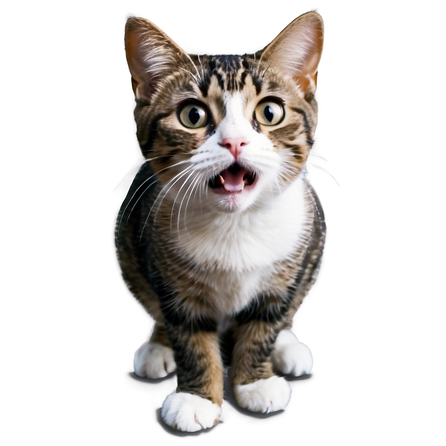 Surprised Cat Meme Png Qpv