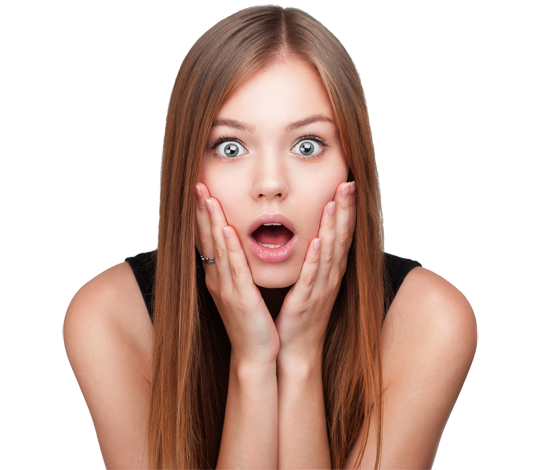 Surprised Woman Expression