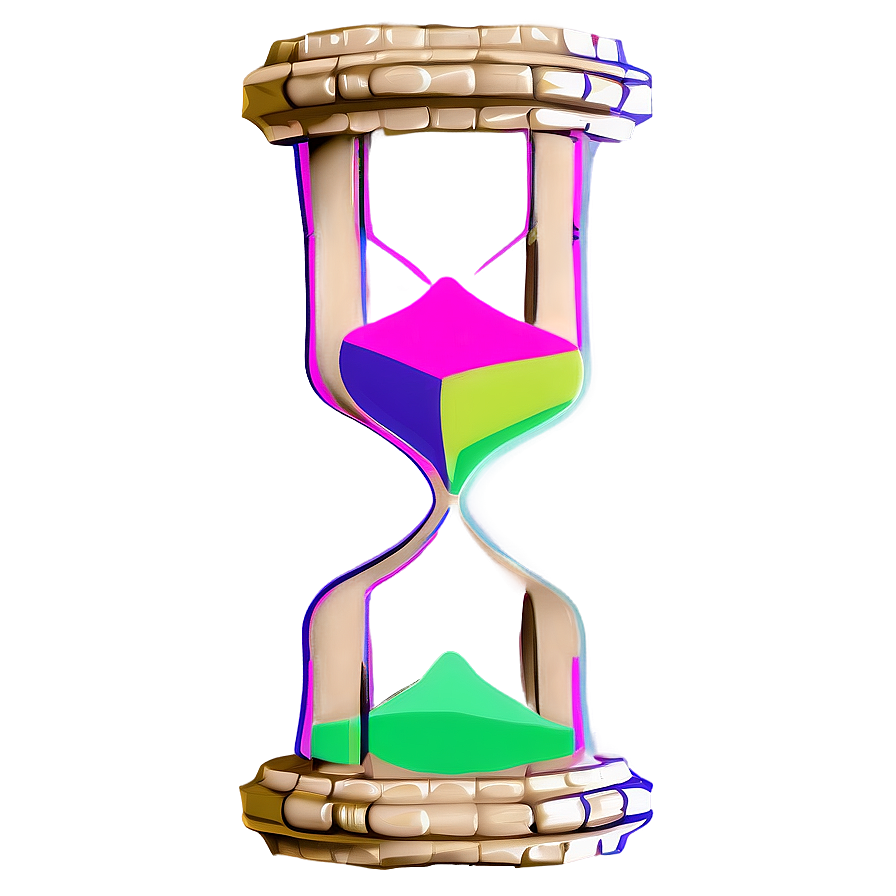 Surreal Hourglass Scene Png Ktv