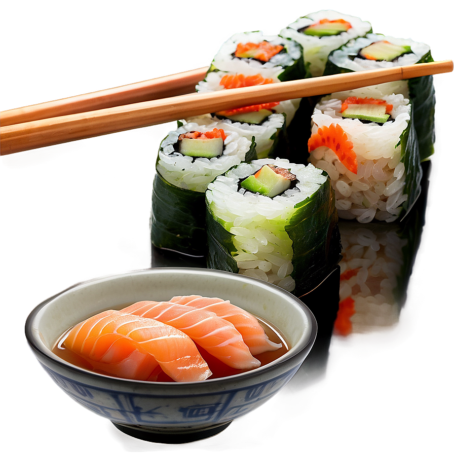 Sushi And Miso Soup Png 65