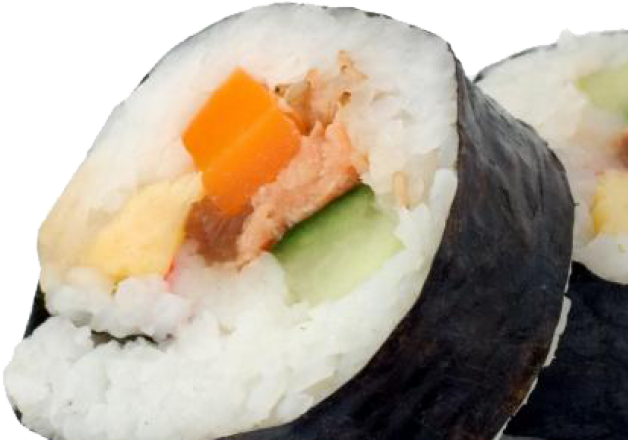 Sushi Roll Closeup