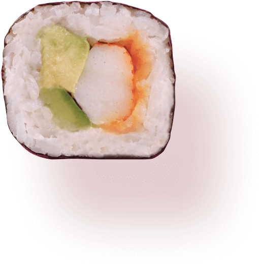 Sushi Roll Cross Section