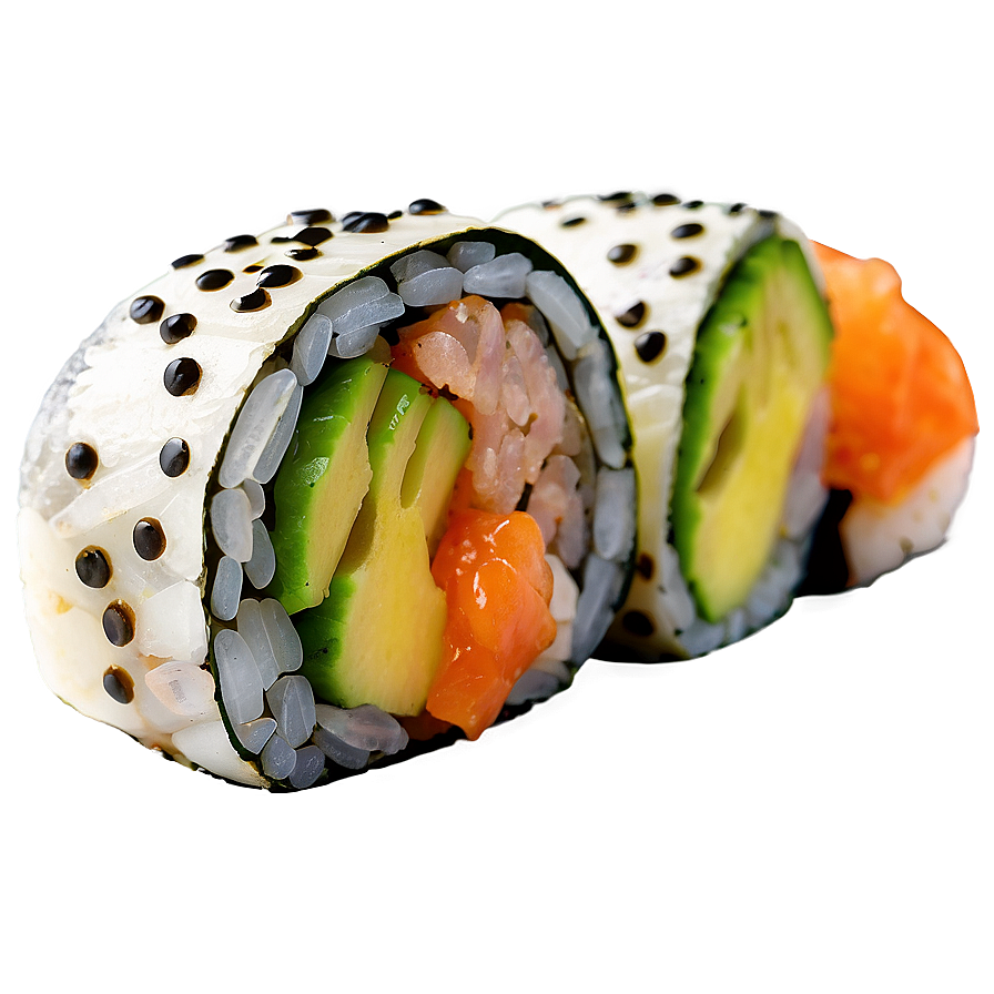 Sushi Roll Delight Png Boq