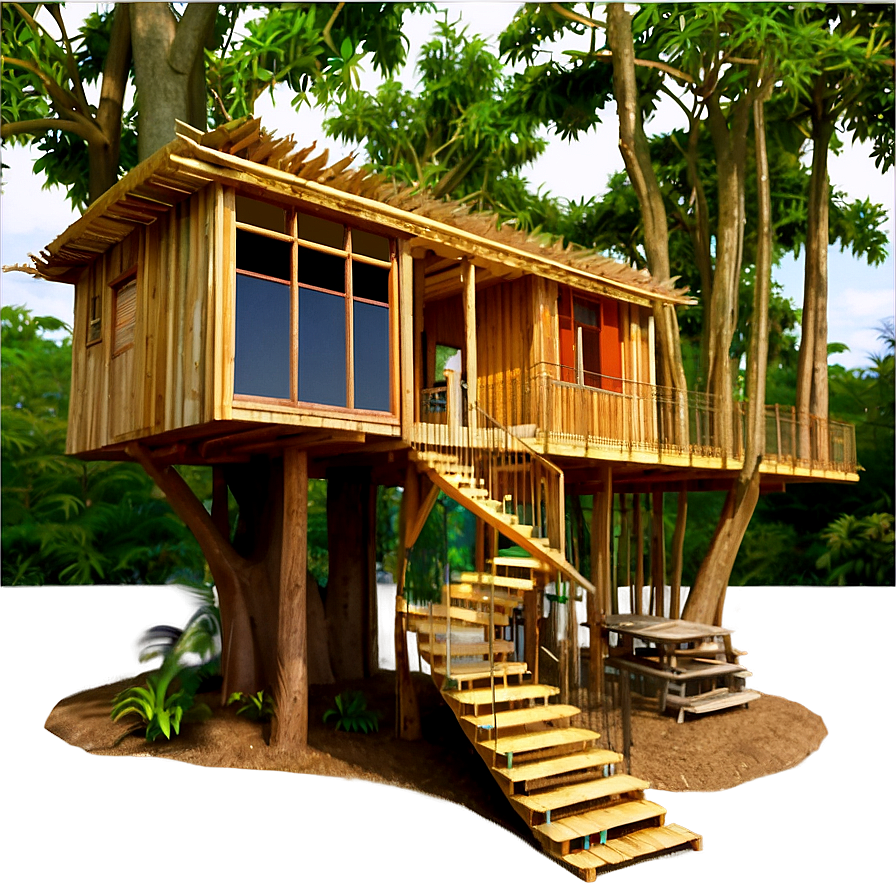 Sustainable Treehouse Living Png 55