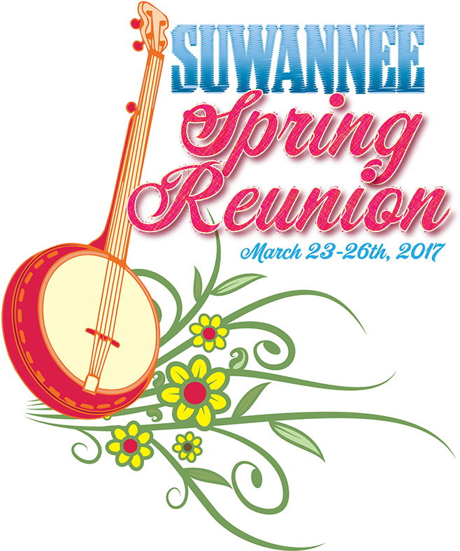 Suwannee Spring Reunion Banjo Poster2017