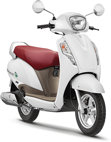 Suzuki Access125 Scooter White