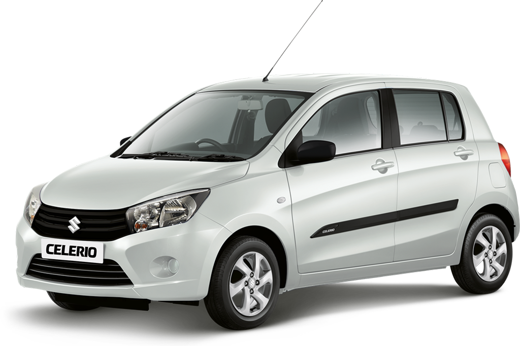 Suzuki Celerio White Side View