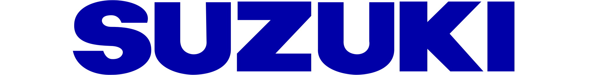 Suzuki Logo Blue Background
