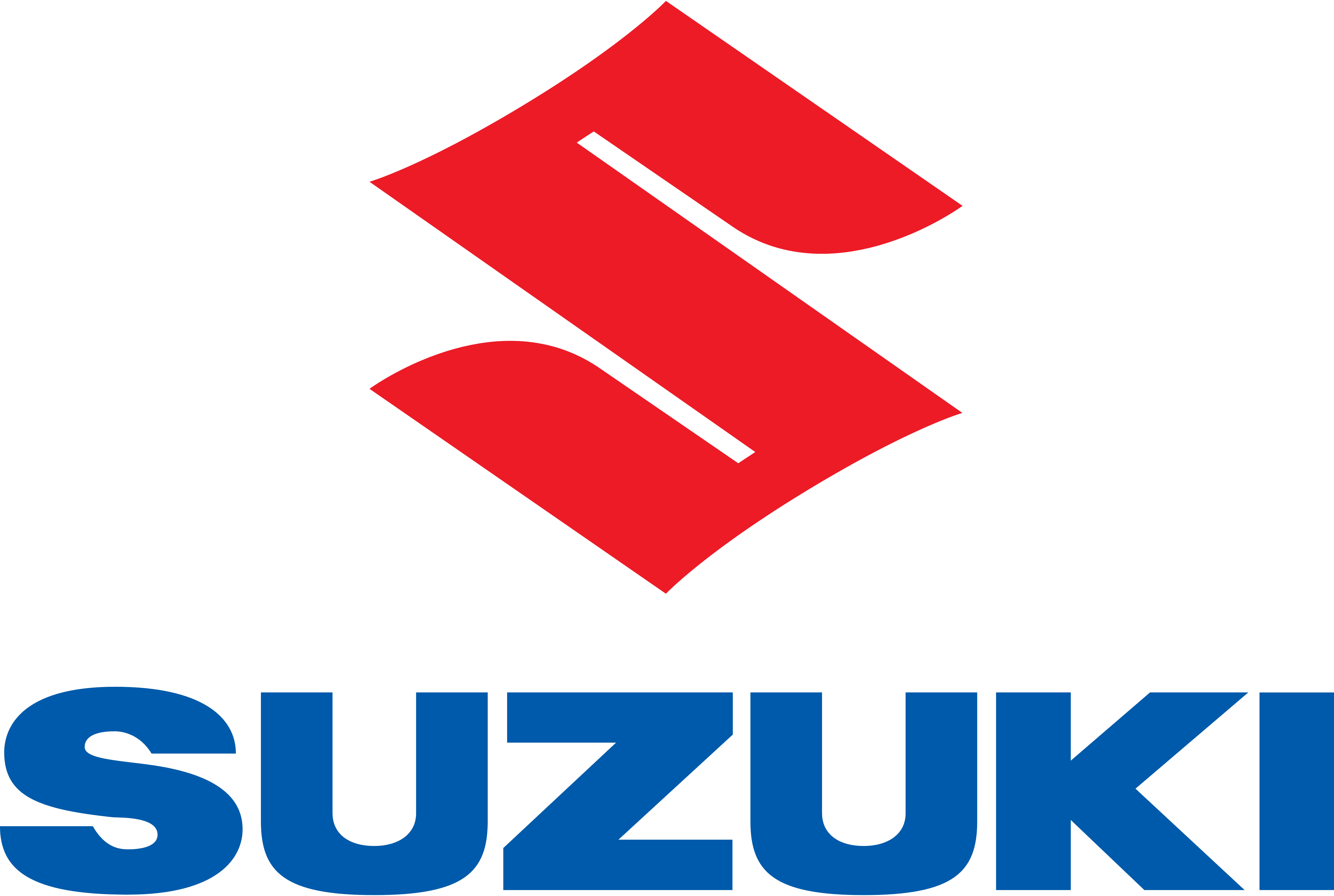 Suzuki Logo Redand Blue