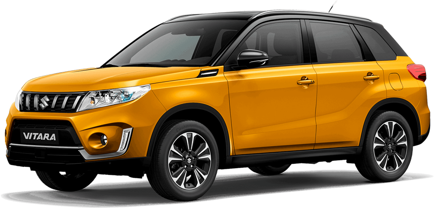 Suzuki Vitara Yellow Side View