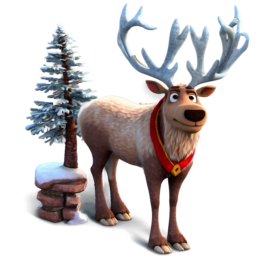 Sven Reindeer Frozen Png Tdy8