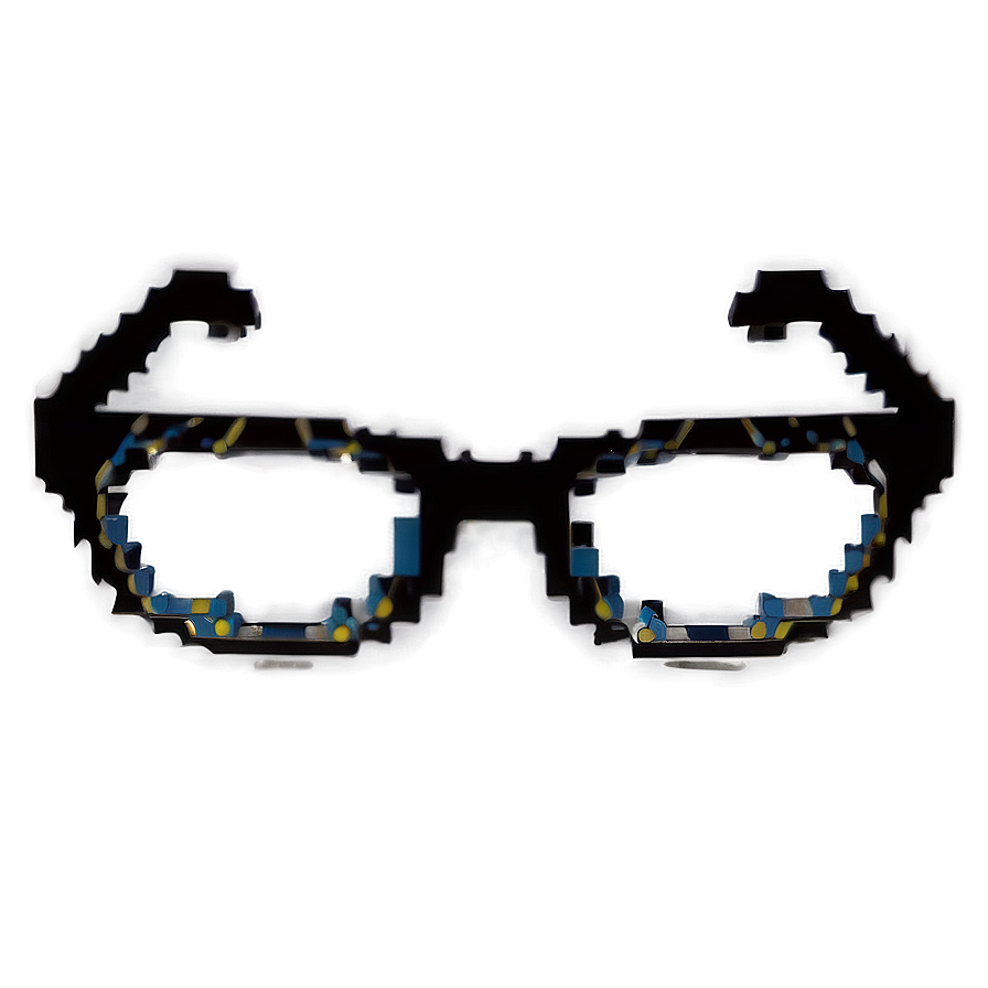 Swaggy Pixel Glasses Png 06132024