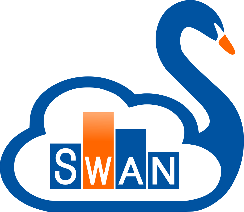 Swan Cloud Logo Design