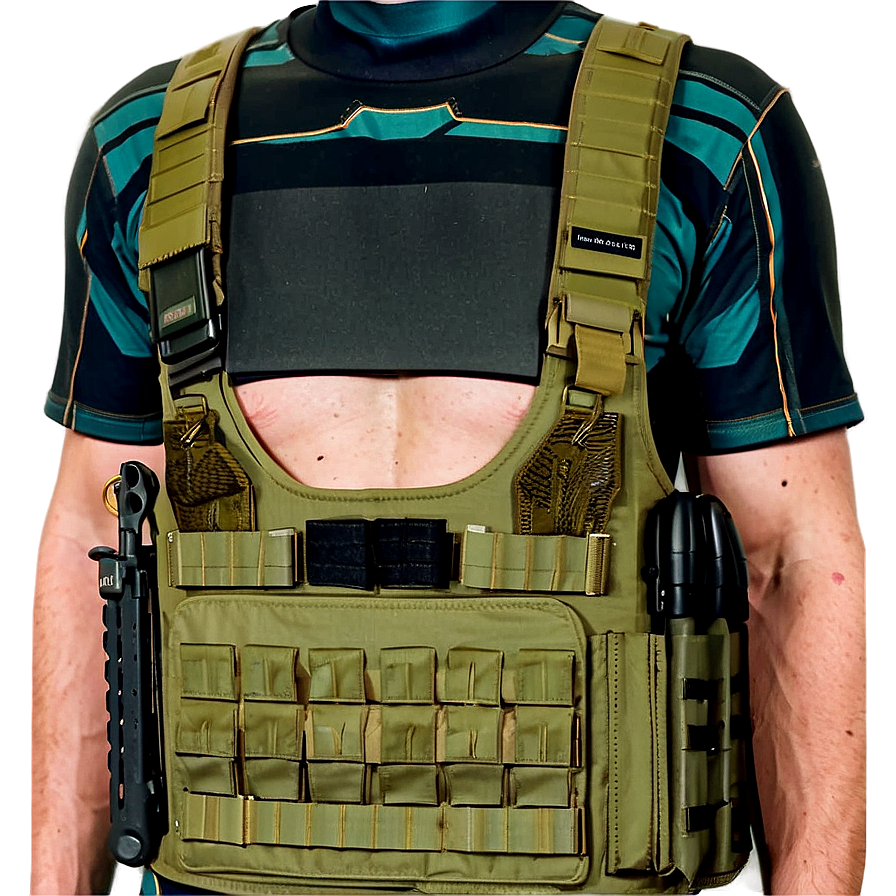 Swat Bulletproof Vest Png Fop