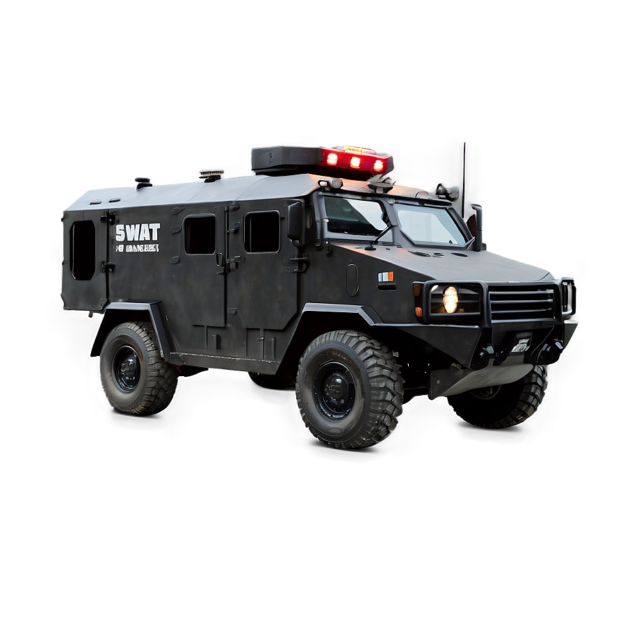 Swat Vehicle In Operation Png 16