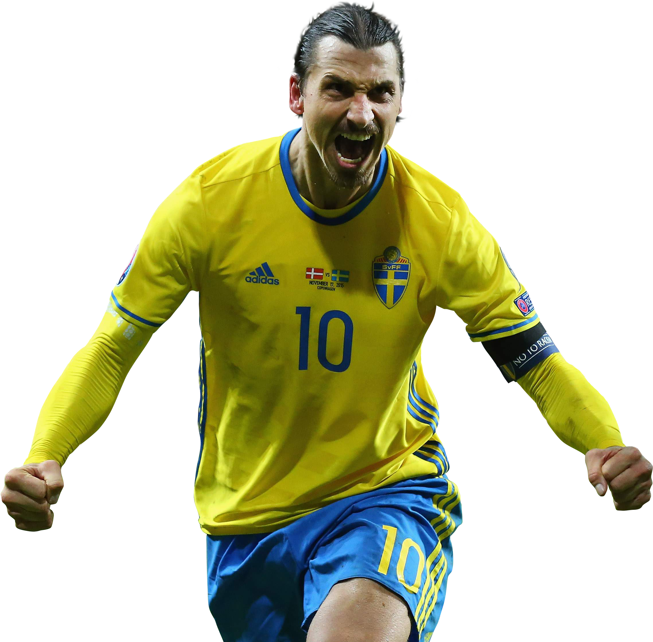 Swedish Footballer Celebration