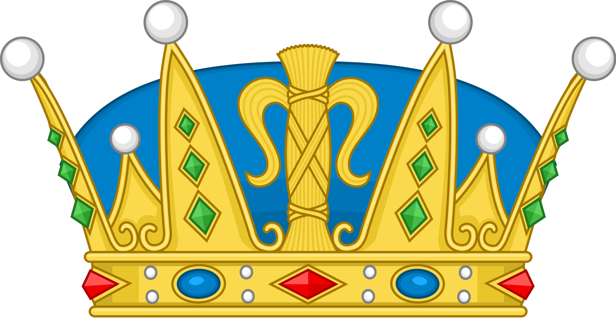 Swedish Royal Crown Illustration