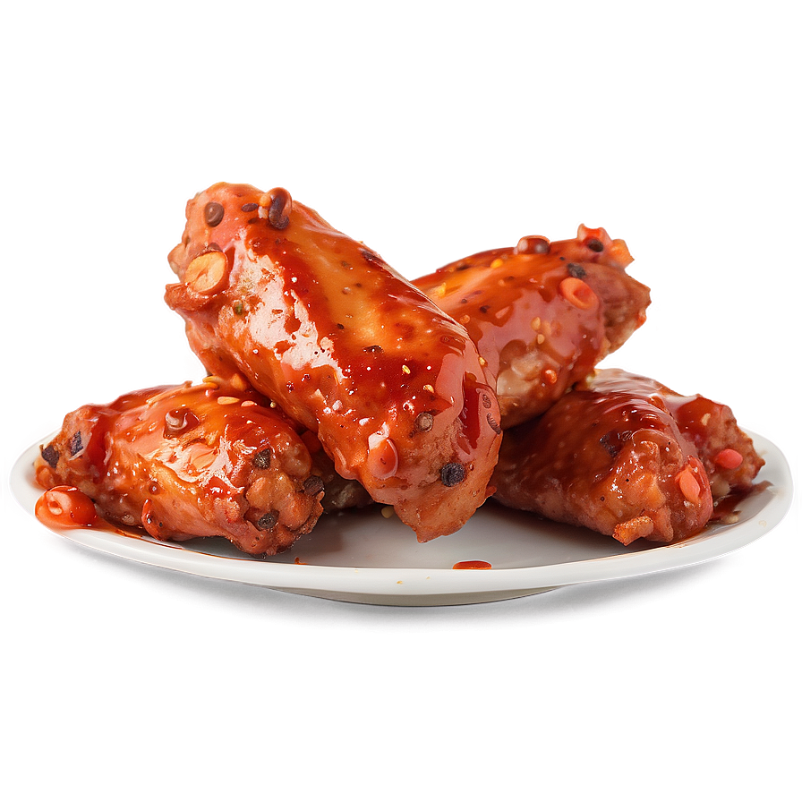 Sweet And Spicy Hot Wings Png 06282024