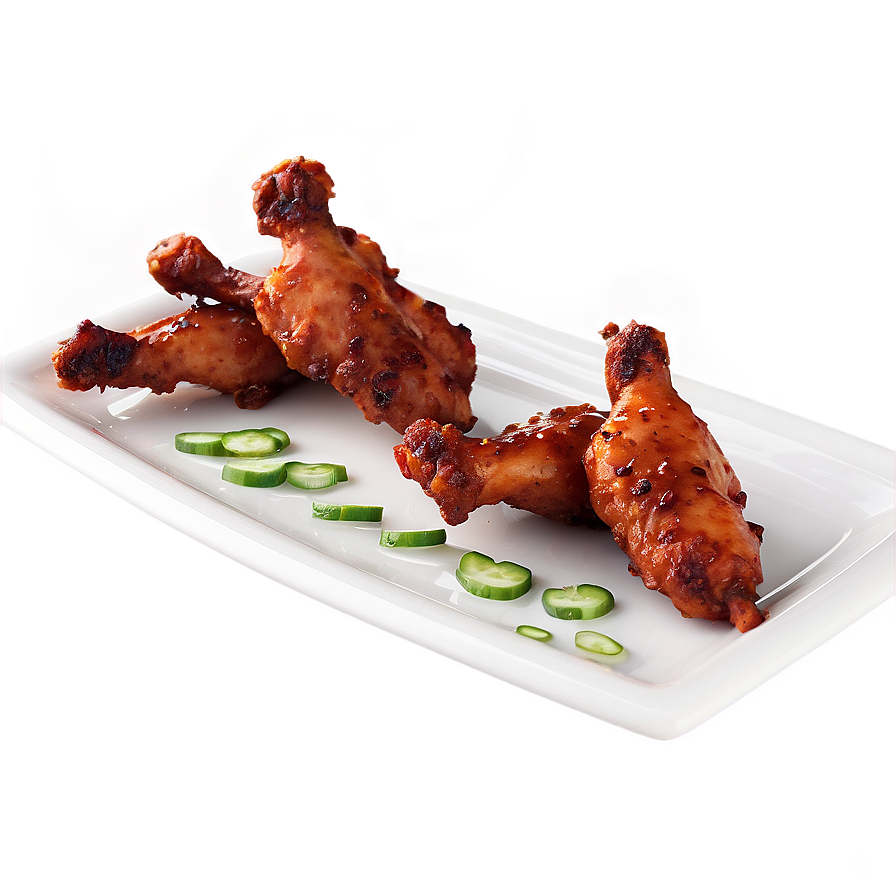 Sweet And Spicy Hot Wings Png 06282024