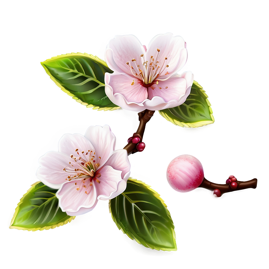 Sweet Cherry Blossom Png Rtk10