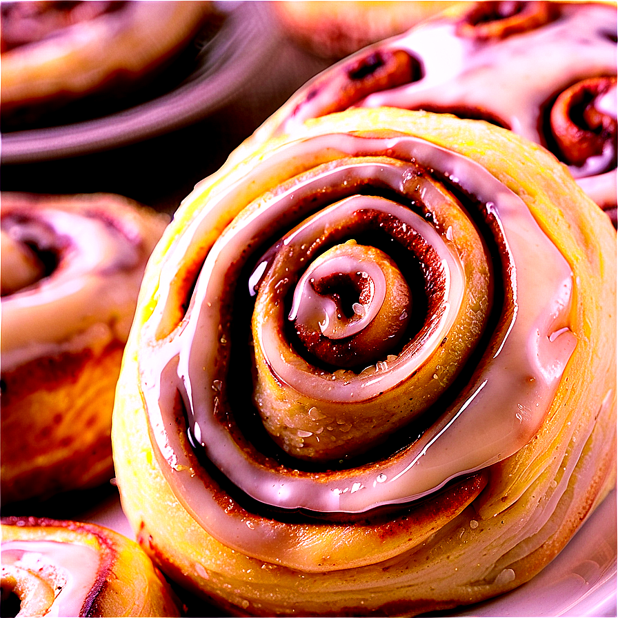 Sweet Cinnamon Roll Heaven Png 41