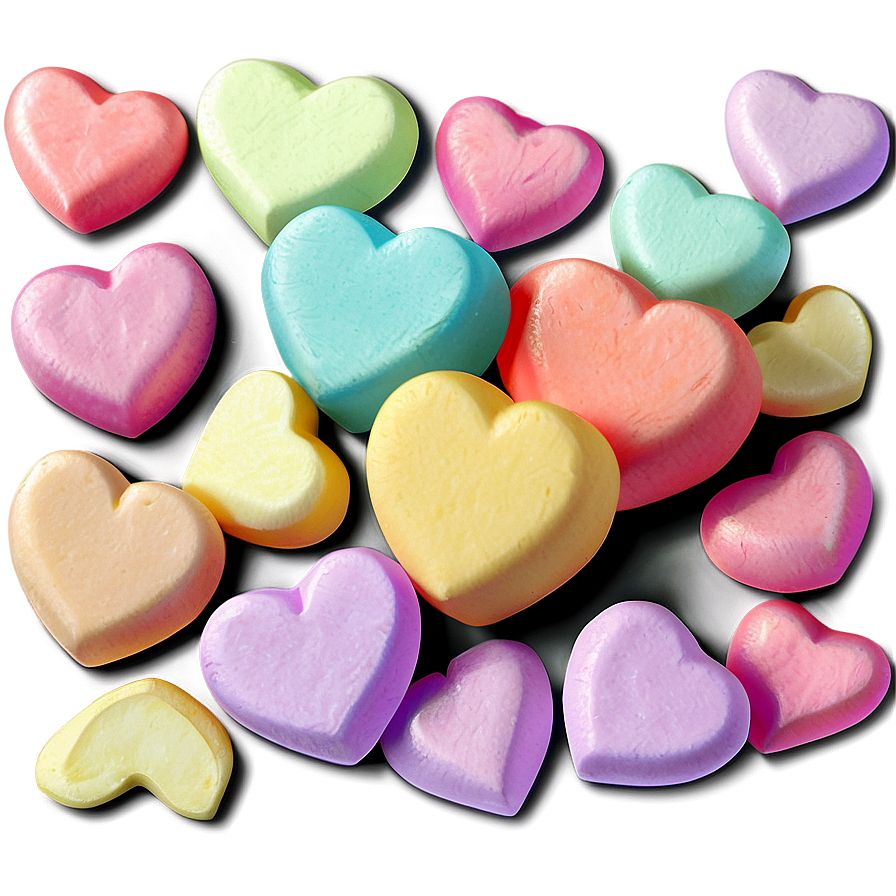 Sweet Conversation Hearts Png Mwv