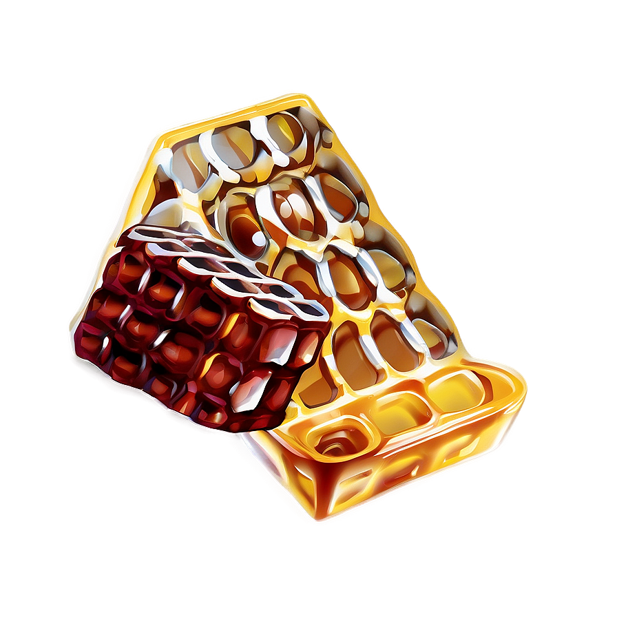 Sweet Honeycomb Background Png Xuv79