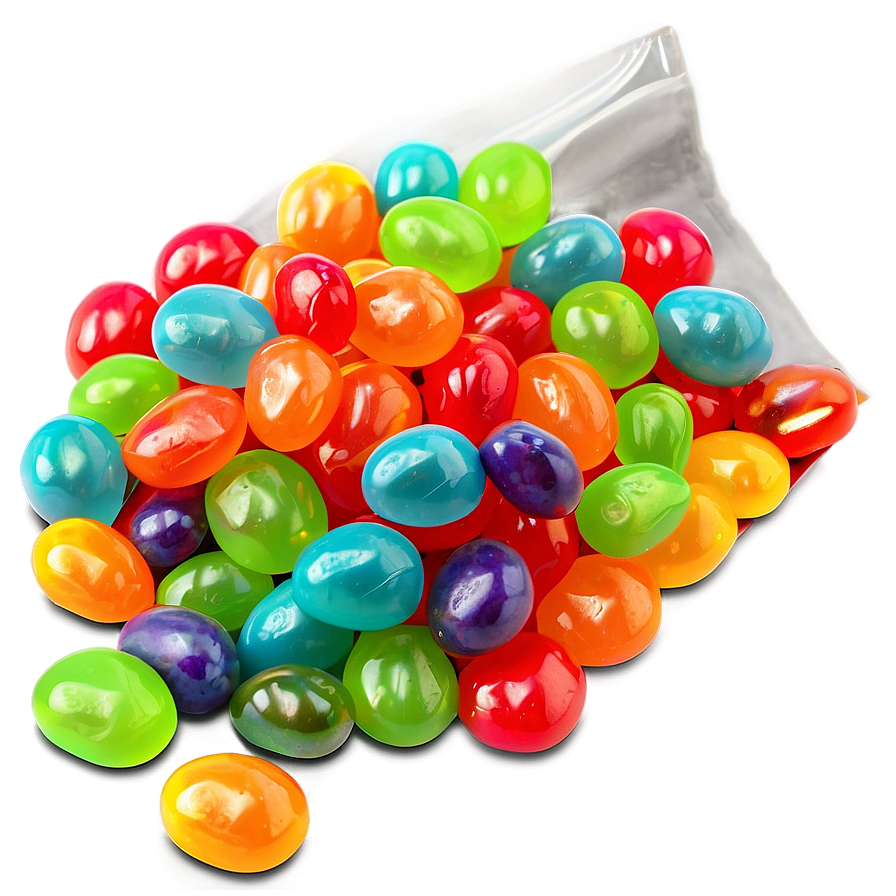 Sweet Jellybean Candy Png 06262024