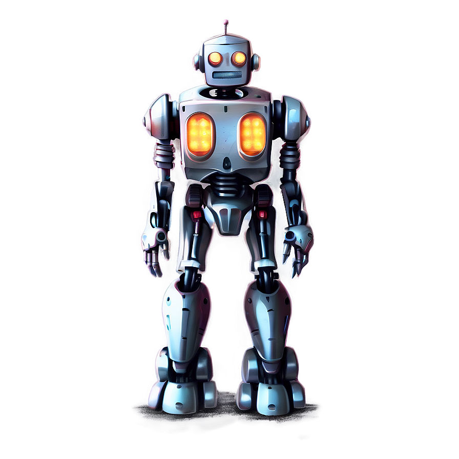 Sweet Little Robot Artwork Png 39