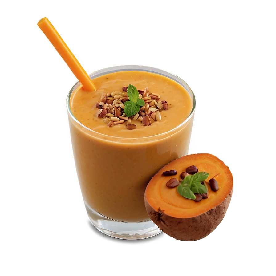 Sweet Potato Smoothie Png Yel