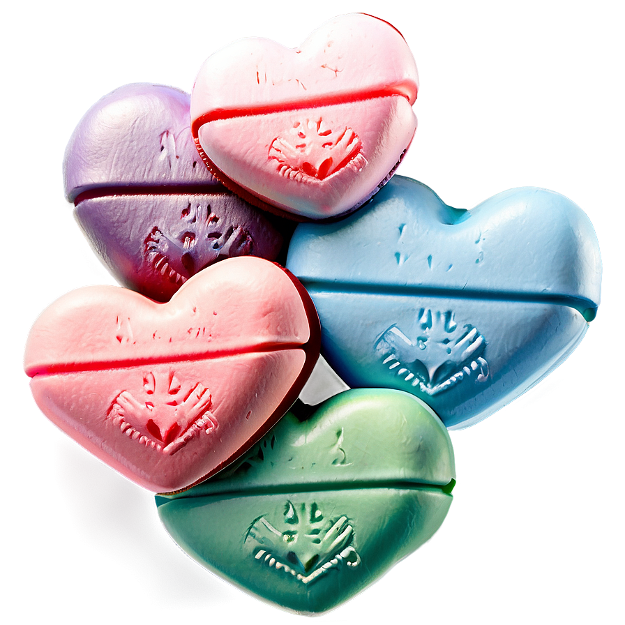 Sweet Valentine's Day Candy Hearts Png Xyn