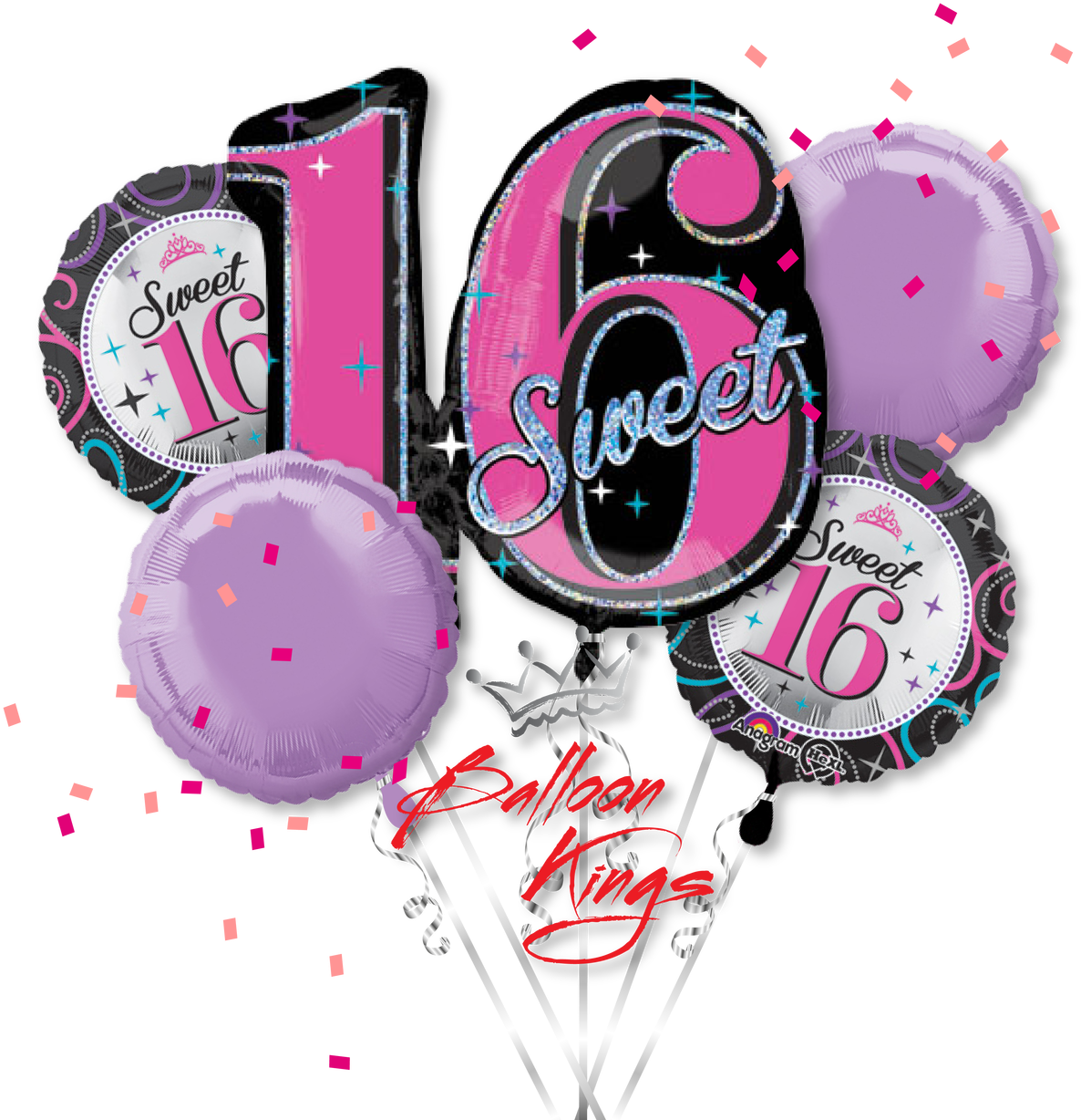 Sweet16 Birthday Balloons