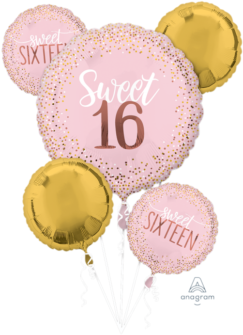 Sweet16 Celebration Balloons