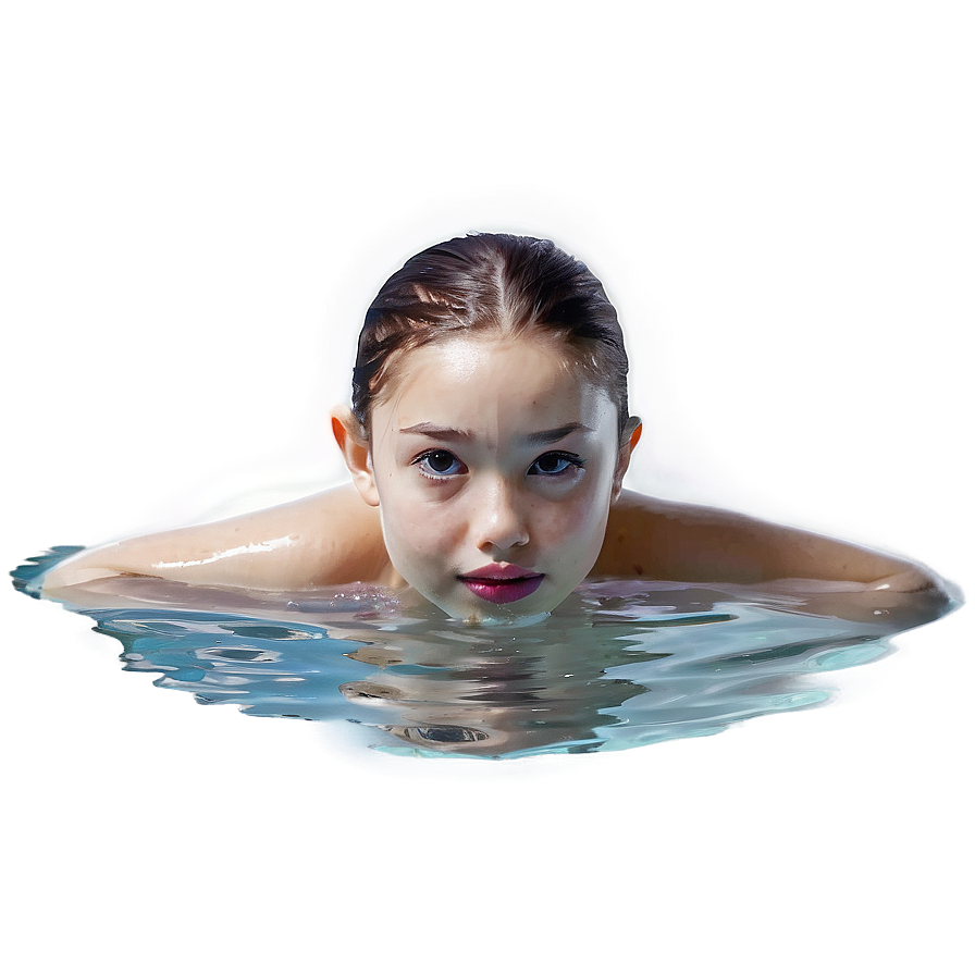 Swimming In Crystal Clear Water Png 06262024