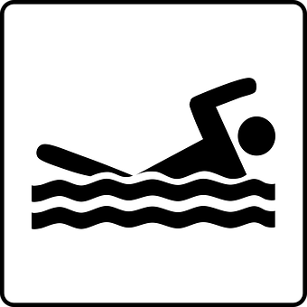 Swimming Pictogram Icon