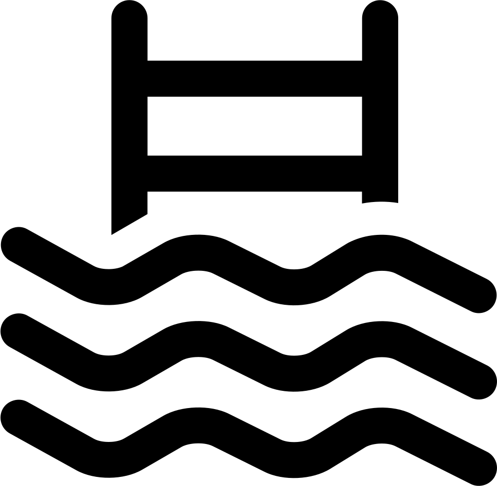 Swimming Pool Water Waves Icon