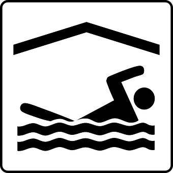 Swimming Symbol Icon