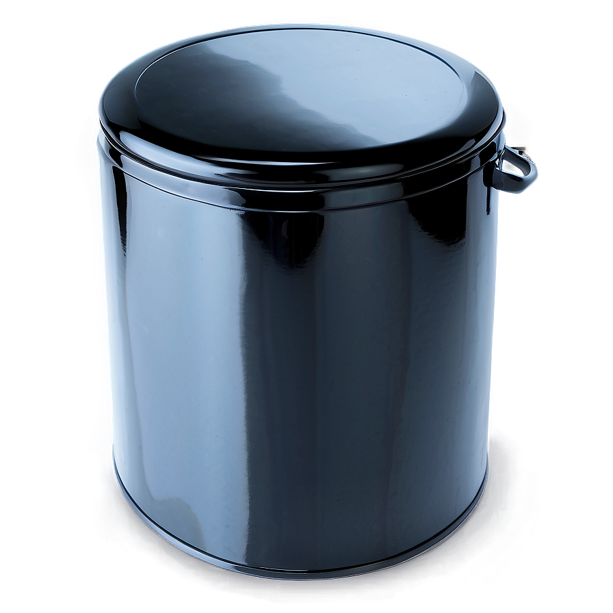 Swing Lid Bin Glossy Black Png Aim