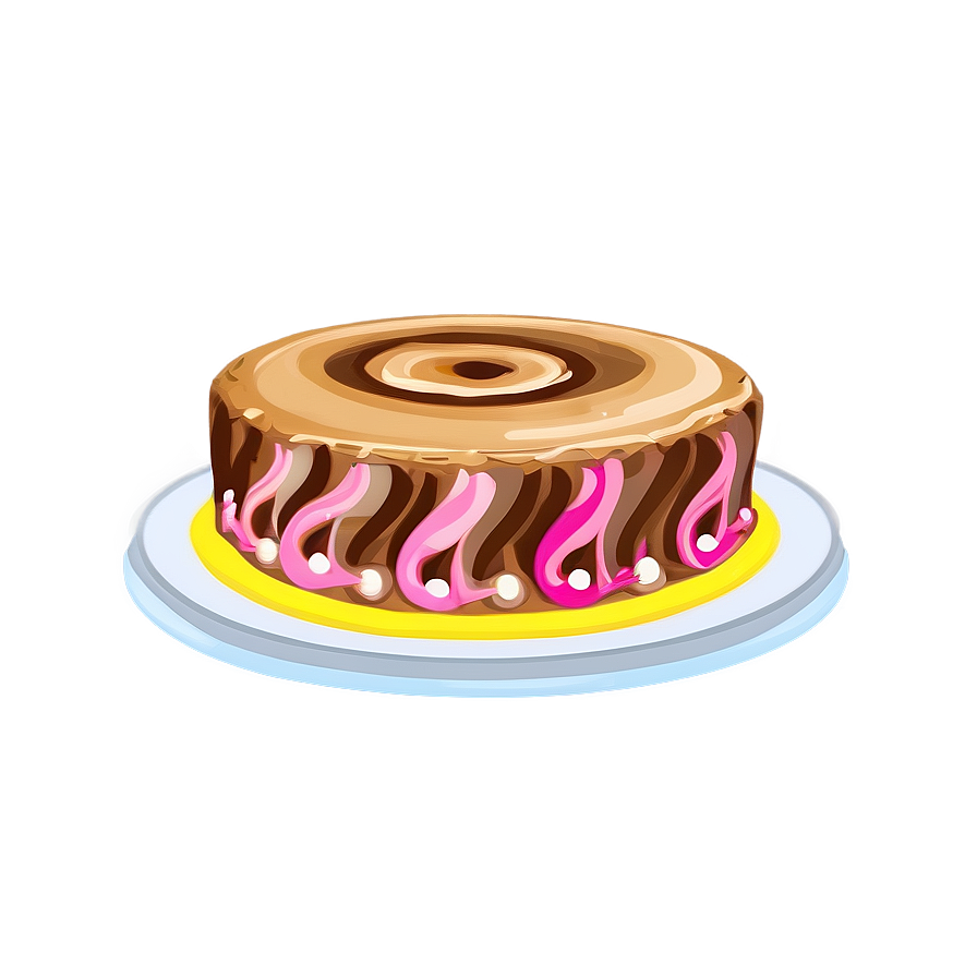 Swirl Cake Png 05242024