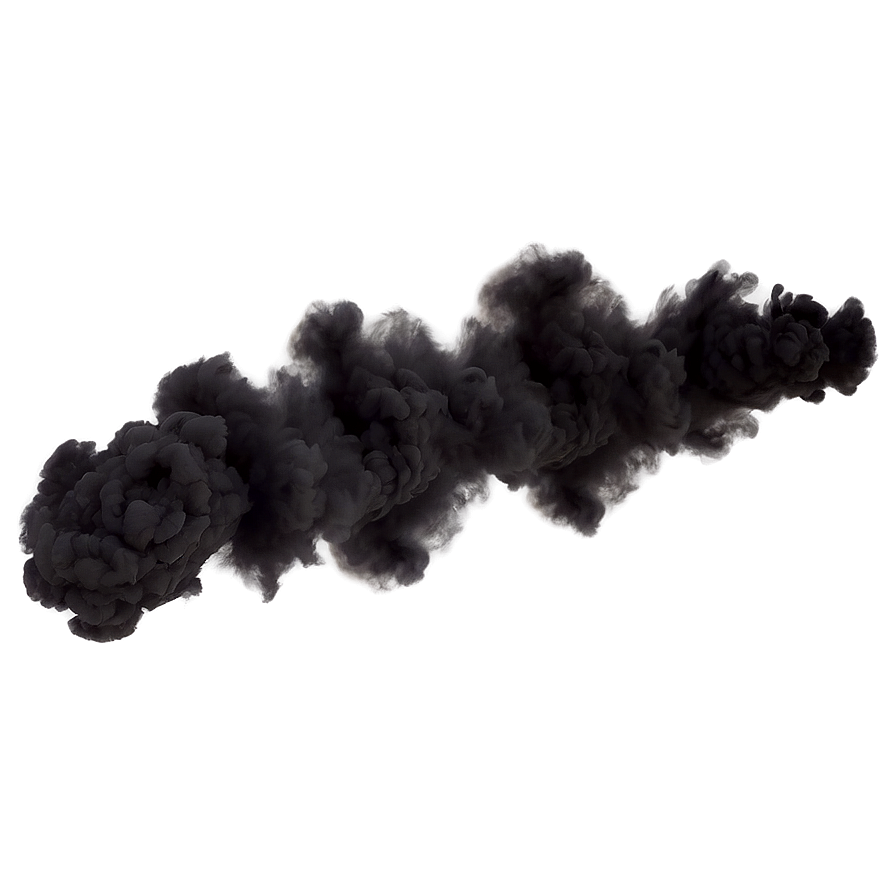 Swirling Black Smoke Png 05252024