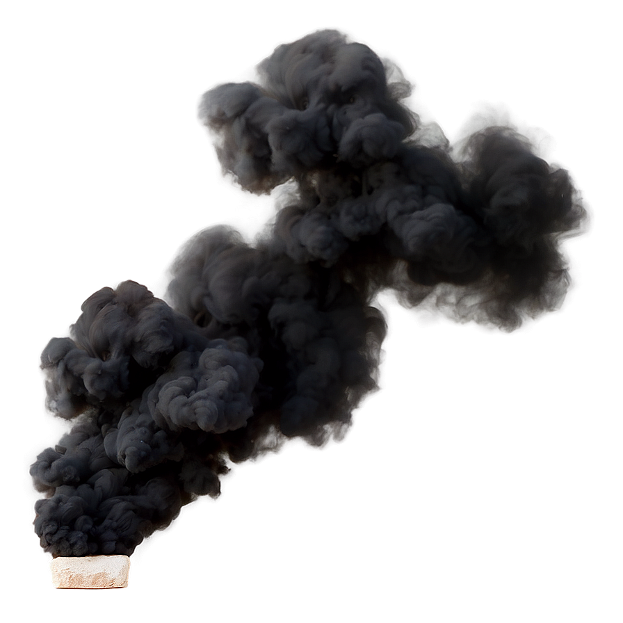 Swirling Black Smoke Png 19