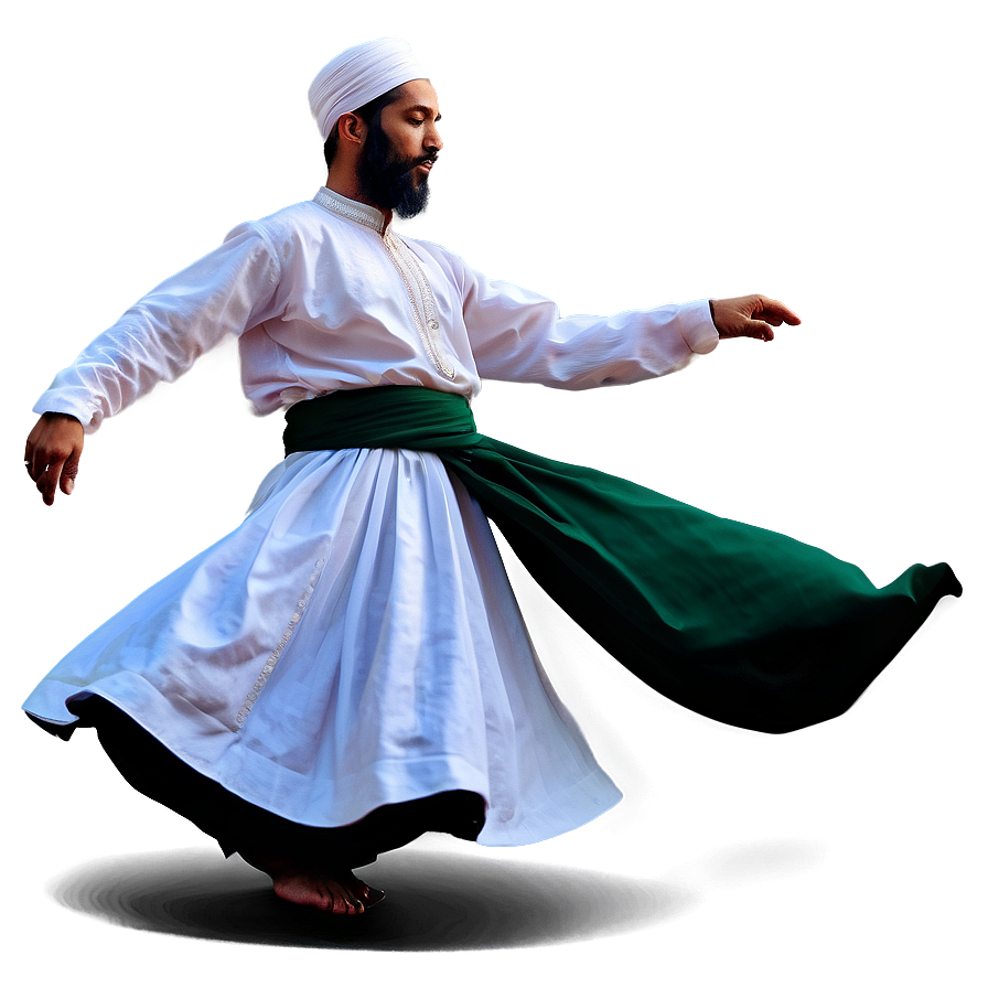 Swirling Dervish Dance Png Qfa