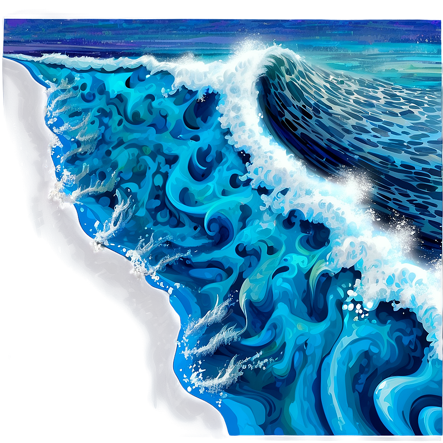 Swirling Water Wave Png 16