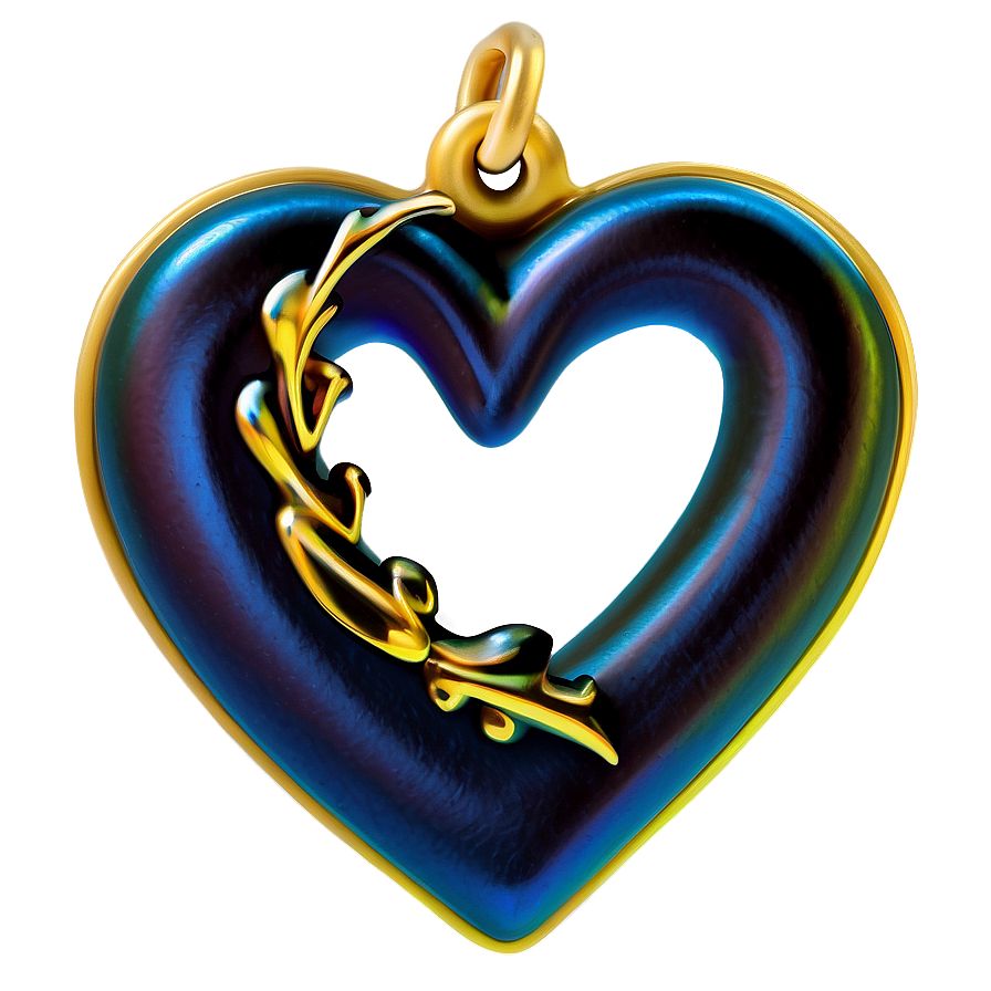 Swirly Heart Decoration Png Usr77