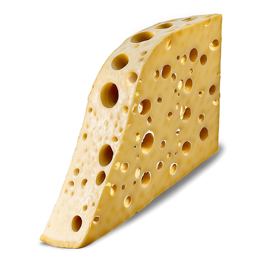 Swiss Cheese Wedge Png 06132024