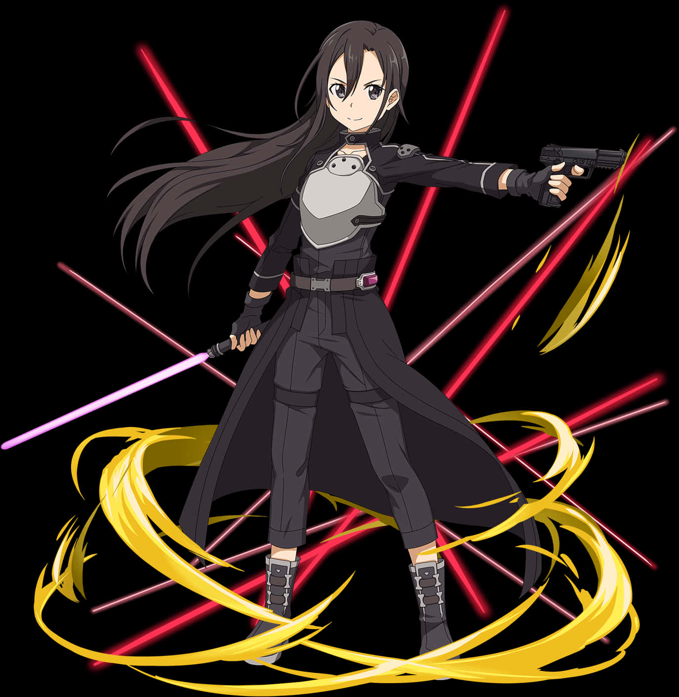 Sword Art Online Anime Character Action Pose