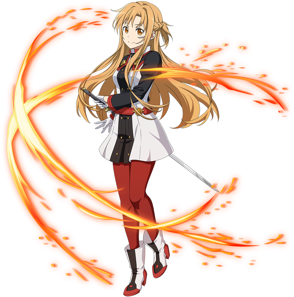 Sword Art Online Asuna Yuuki Flame Rapier