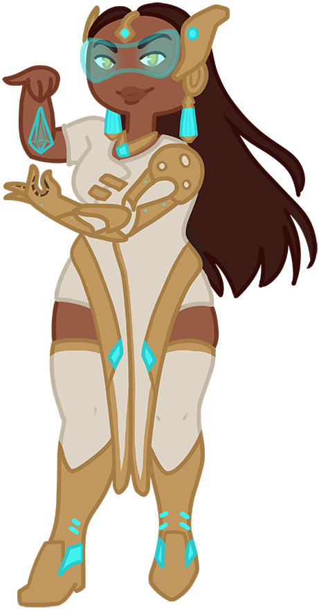 Symmetra Overwatch Character Illustration