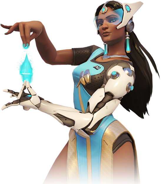 Symmetra Overwatch Character Pose